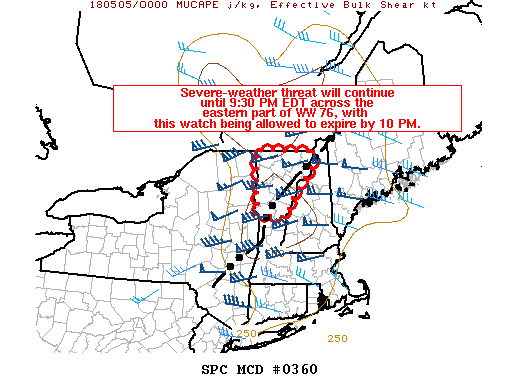Mesoscale Discussion 360