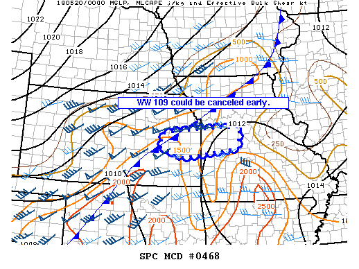 Mesoscale Discussion 468