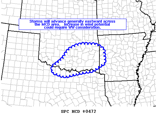 Mesoscale Discussion 472