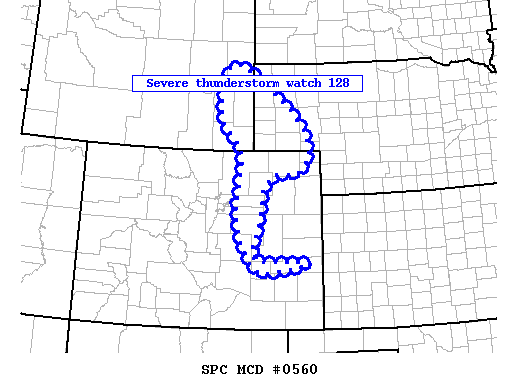 Mesoscale Discussion 560