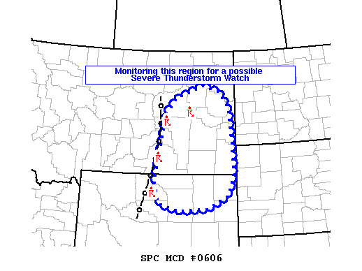 Mesoscale Discussion 606
