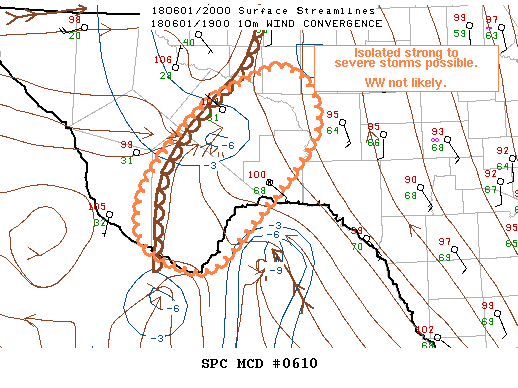 Mesoscale Discussion 610