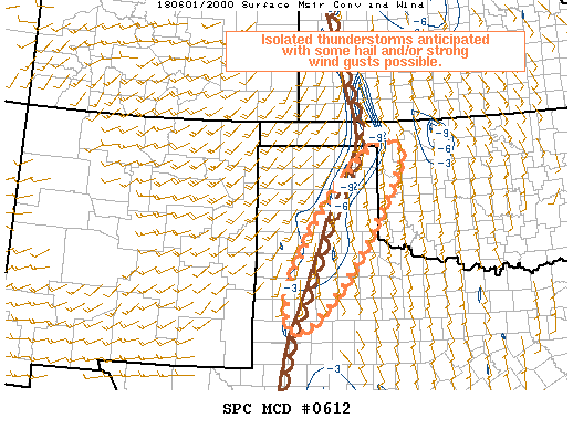 Mesoscale Discussion 612