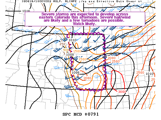 Mesoscale Discussion 791