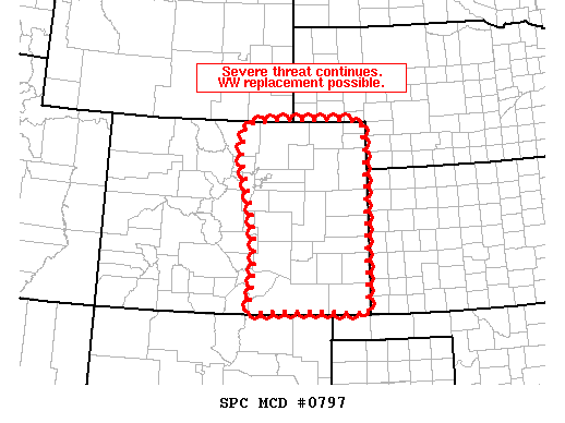 Mesoscale Discussion 797