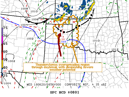 Mesoscale Discussion 801