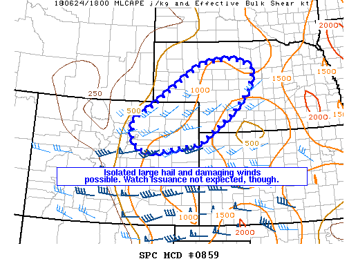 Mesoscale Discussion 859