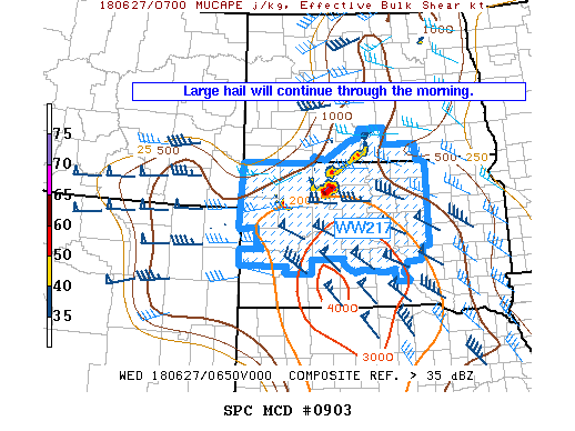 Mesoscale Discussion 903