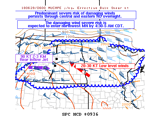 Mesoscale Discussion 936