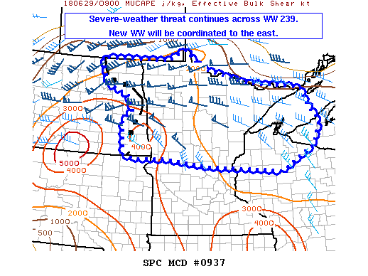 Mesoscale Discussion 937