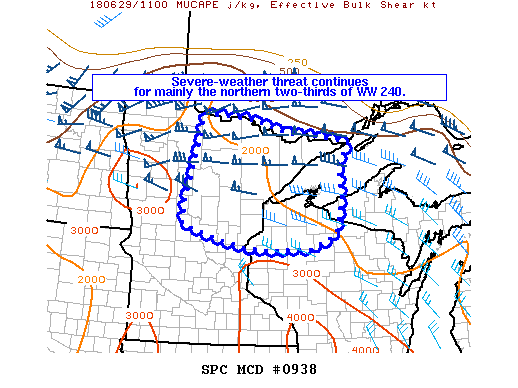 Mesoscale Discussion 938