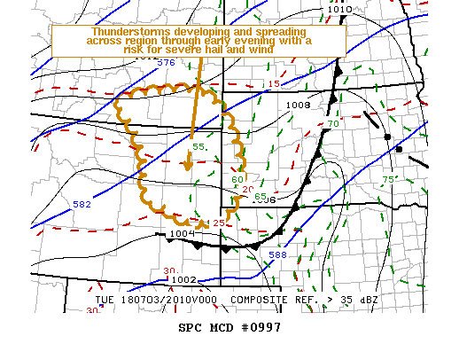 Mesoscale Discussion 997