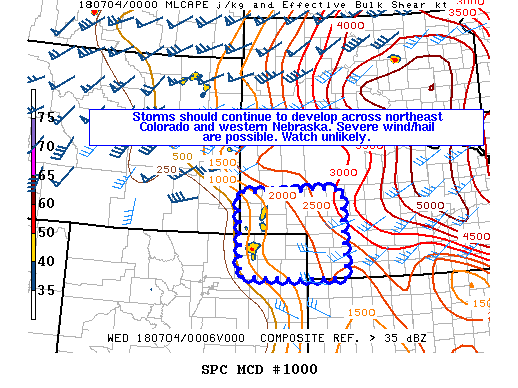Mesoscale Discussion 1000