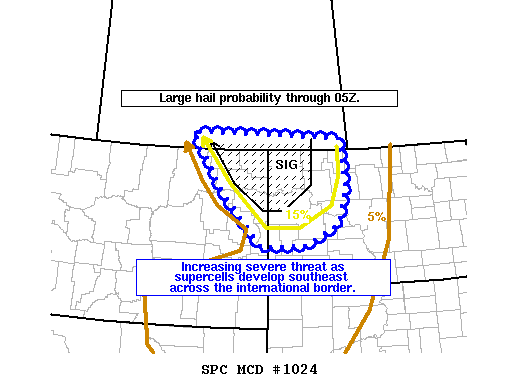 Mesoscale Discussion 1024