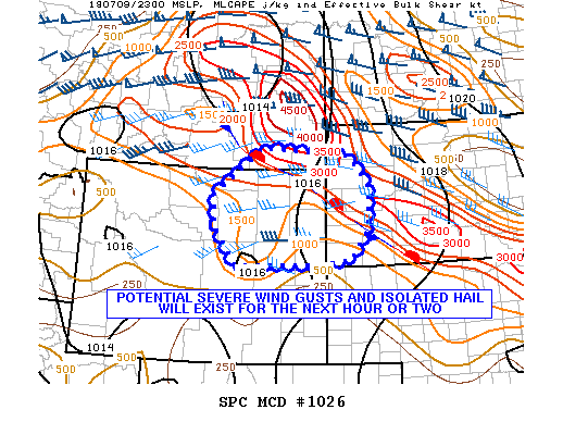 Mesoscale Discussion 1026