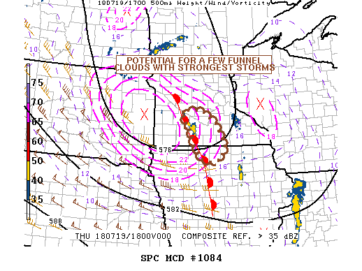 Mesoscale Discussion 1084
