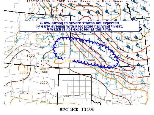 Mesoscale Discussion 1106