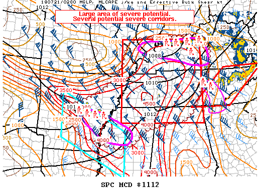 Mesoscale Discussion 1112