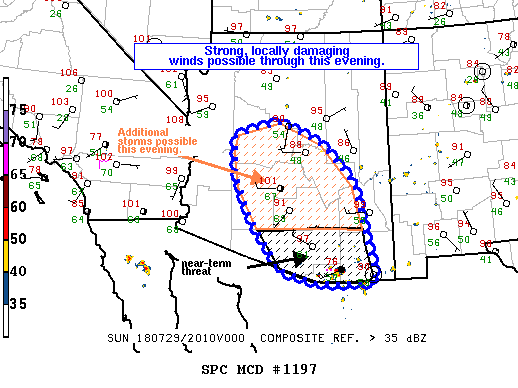 Mesoscale Discussion 1197