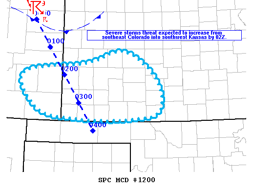 Mesoscale Discussion 1200