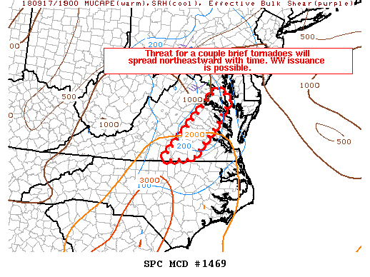 Mesoscale Discussion 1469