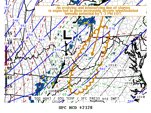 Mesoscale Discussion 2128