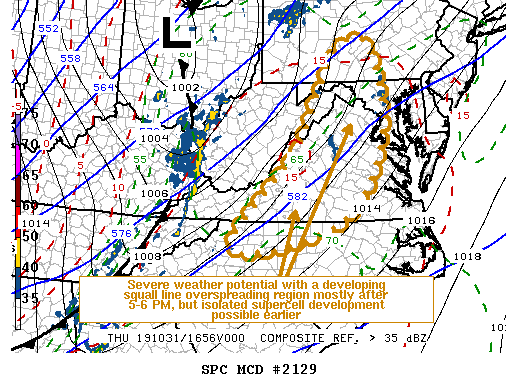 Mesoscale Discussion 2129