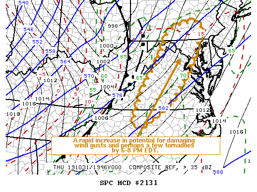 Mesoscale Discussion 2131