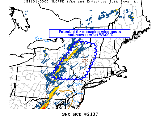 Mesoscale Discussion 2137