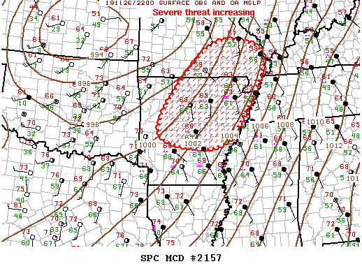 Mesoscale Discussion 2157