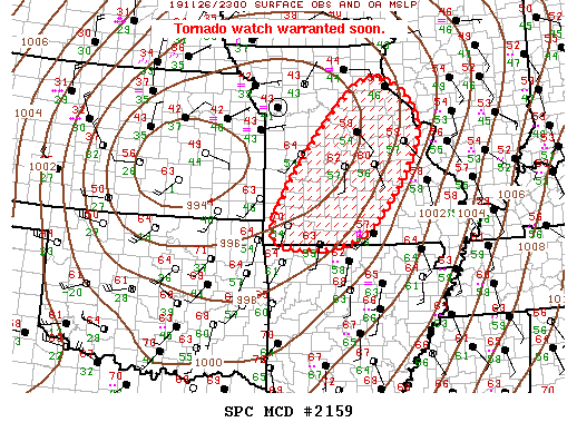 Mesoscale Discussion 2159