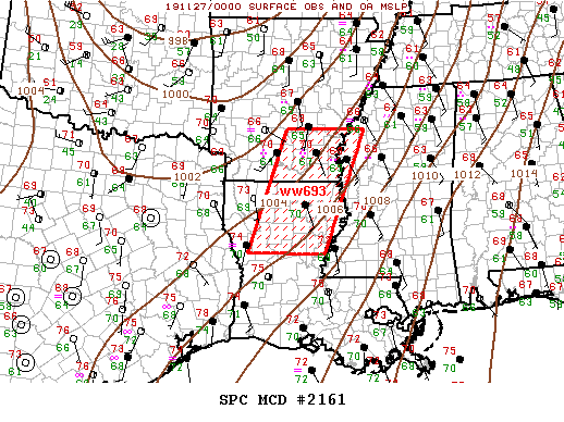 Mesoscale Discussion 2161