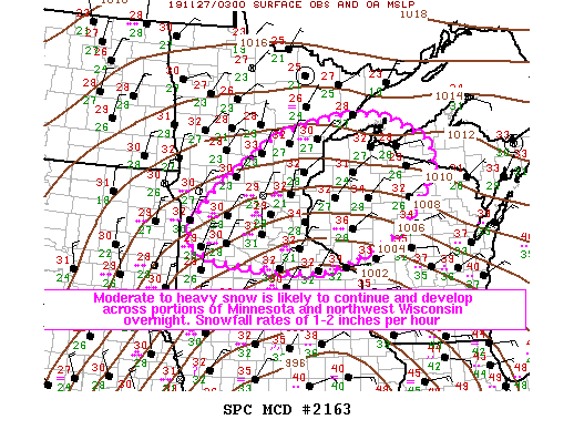 Mesoscale Discussion 2163