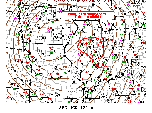 Mesoscale Discussion 2166