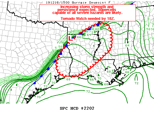 Mesoscale Discussion 2202
