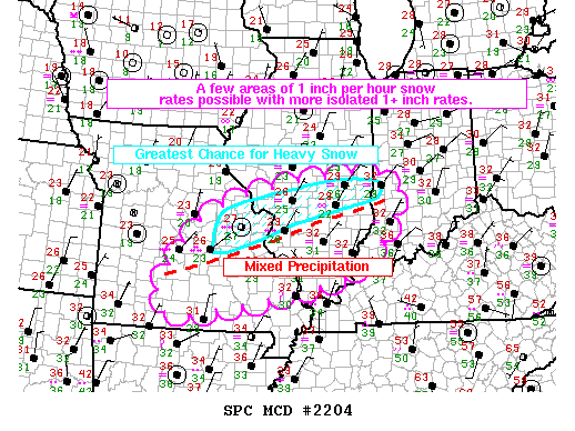 Mesoscale Discussion 2204
