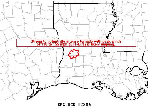 Mesoscale Discussion 2206