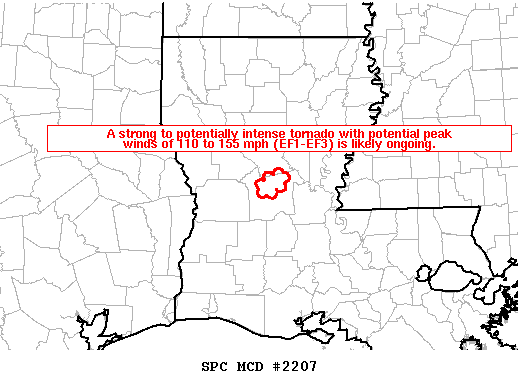 Mesoscale Discussion 2207