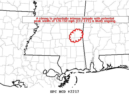 Mesoscale Discussion 2217