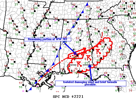 Mesoscale Discussion 2221