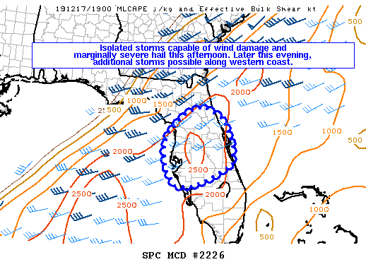 Mesoscale Discussion 2226