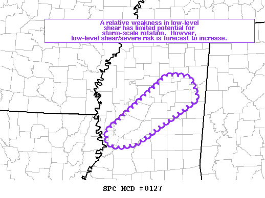 Mesoscale Discussion 127