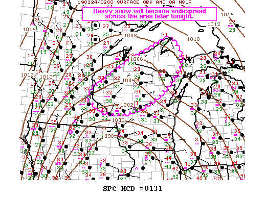 Mesoscale Discussion 131