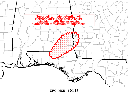 Mesoscale Discussion 143