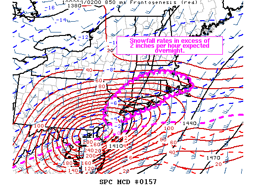 Mesoscale Discussion 157