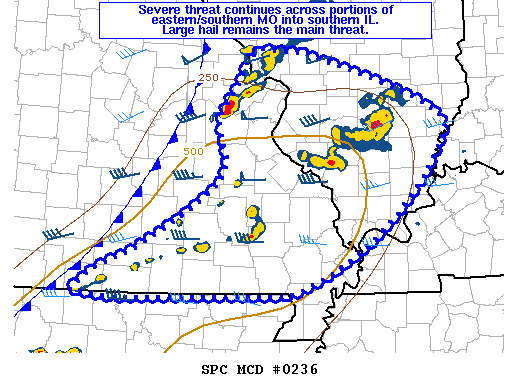 Mesoscale Discussion 236