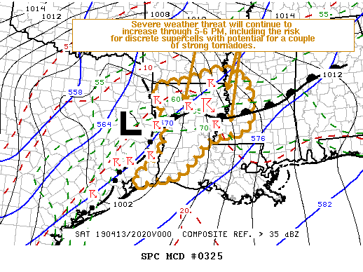 Mesoscale Discussion 325