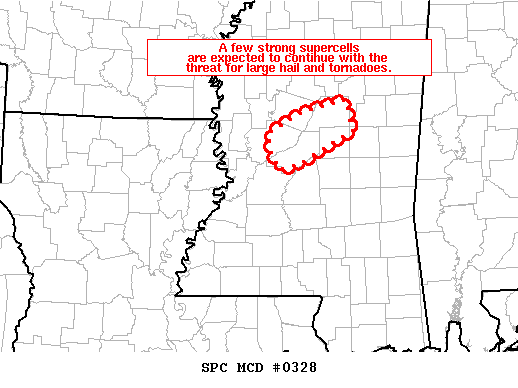 Mesoscale Discussion 328