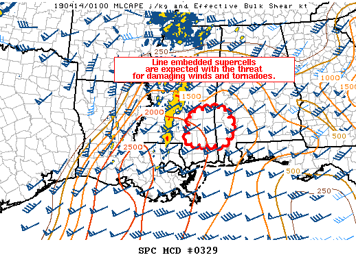 Mesoscale Discussion 329