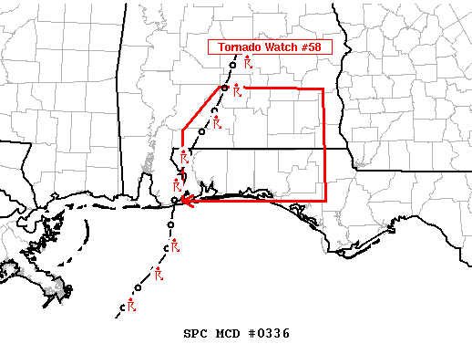 Mesoscale Discussion 336
